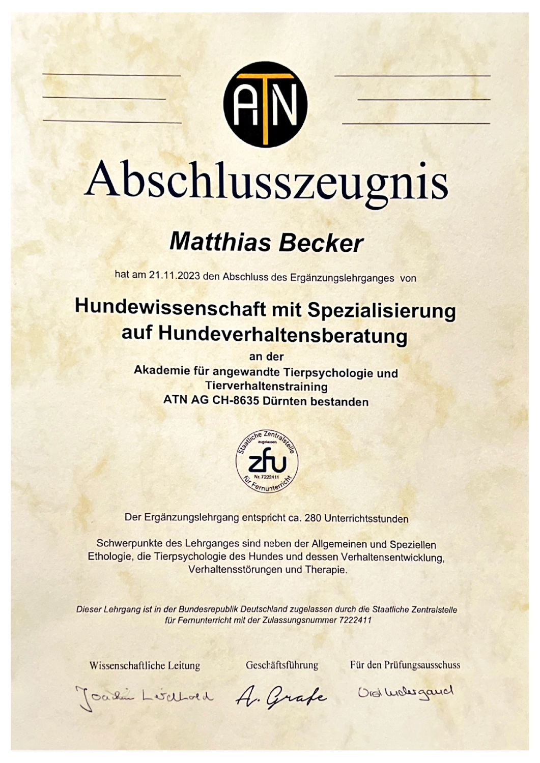 Hundeverhaltensberater Spirit of dogs